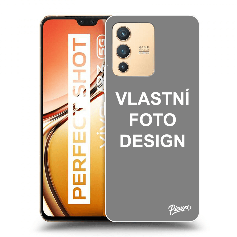 Picasee silikonový průhledný obal pro Vivo V23 5G - Vlastní fotka/motiv