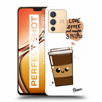 Obal pro Vivo V23 5G - Cute coffee