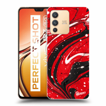 Obal pro Vivo V23 5G - Red black