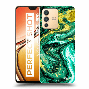 Obal pro Vivo V23 5G - Green Gold