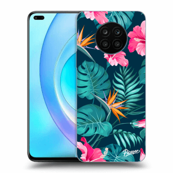 Obal pro Honor 50 Lite - Pink Monstera