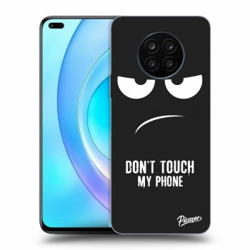 Picasee silikonový černý obal pro Honor 50 Lite - Don't Touch My Phone