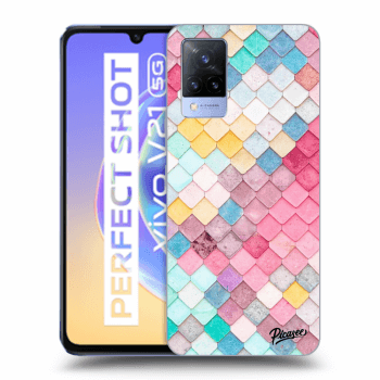 Obal pro Vivo V21 5G - Colorful roof