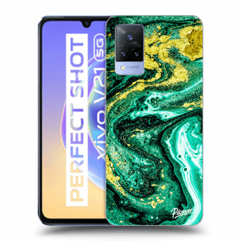 Obal pro Vivo V21 5G - Green Gold