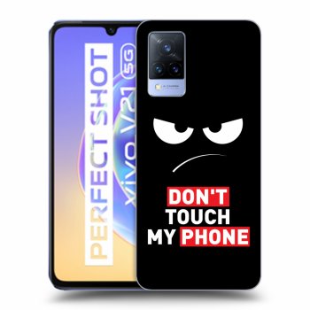 Picasee ULTIMATE CASE pro Vivo V21 5G - Angry Eyes - Transparent