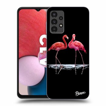 Obal pro Samsung Galaxy A13 4G A135 - Flamingos couple