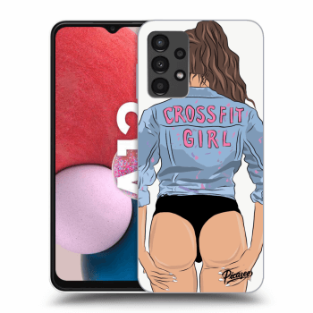 Picasee ULTIMATE CASE pro Samsung Galaxy A13 4G A135 - Crossfit girl - nickynellow