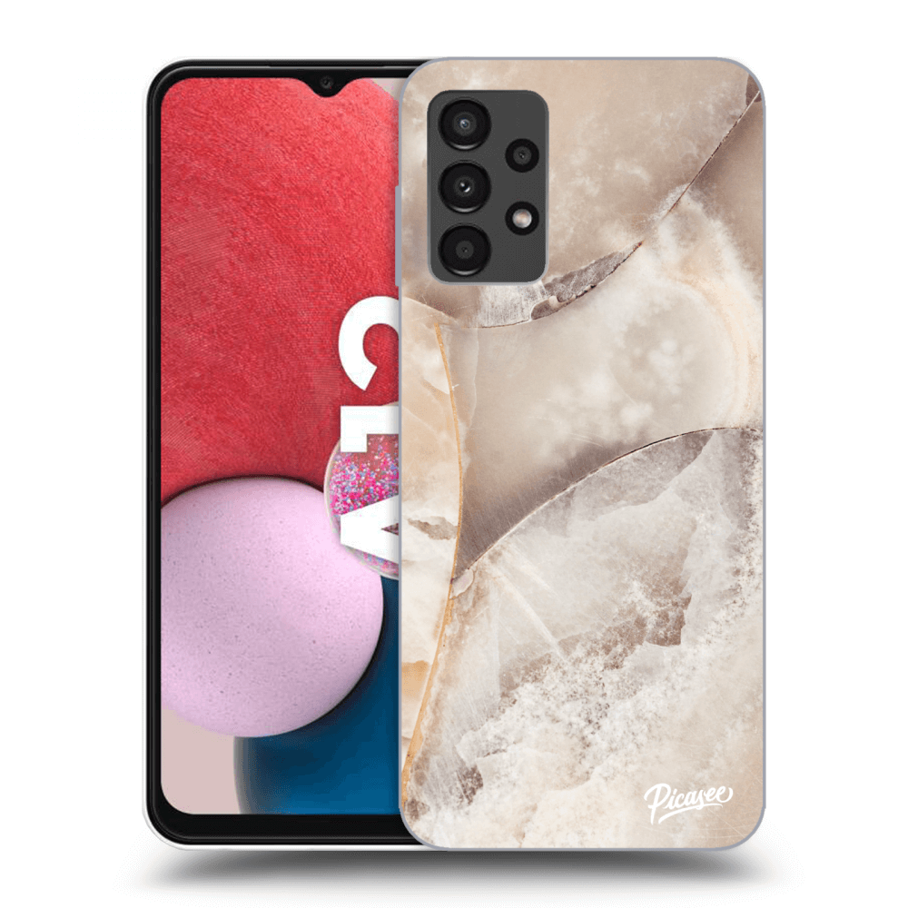 Picasee ULTIMATE CASE pro Samsung Galaxy A13 4G A135 - Cream marble