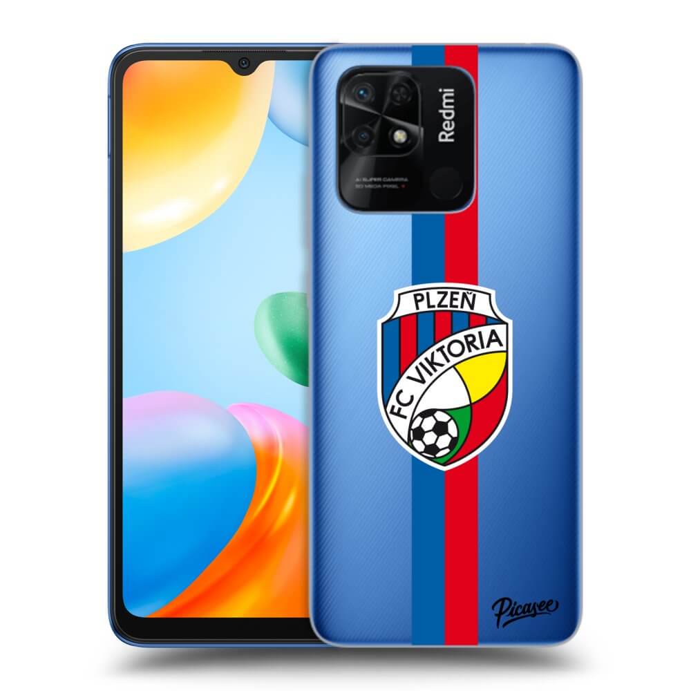 Picasee silikonový průhledný obal pro Xiaomi Redmi 10C - FC Viktoria Plzeň H