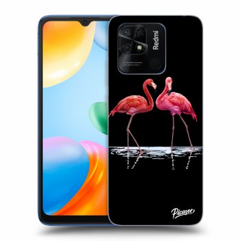 Obal pro Xiaomi Redmi 10C - Flamingos couple