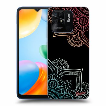 Obal pro Xiaomi Redmi 10C - Květinový vzor