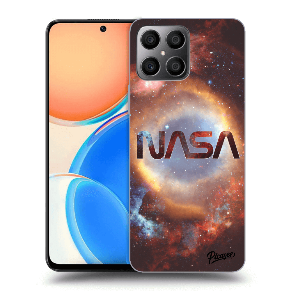 Picasee silikonový průhledný obal pro Honor X8 - Nebula