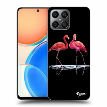 Picasee ULTIMATE CASE pro Honor X8 - Flamingos couple