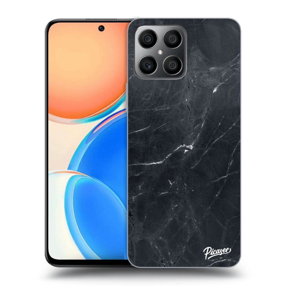 Picasee ULTIMATE CASE pro Honor X8 - Black marble