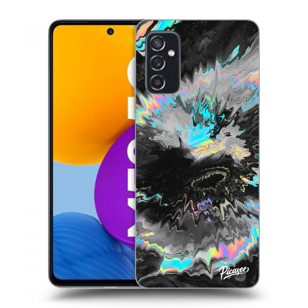 Picasee silikonový černý obal pro Samsung Galaxy M52 5G - Magnetic