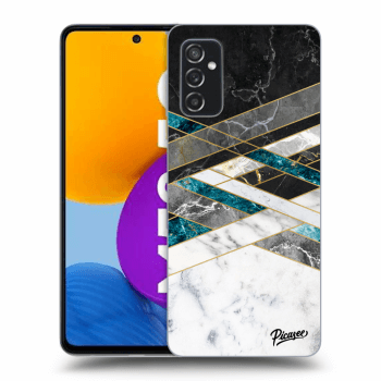 Obal pro Samsung Galaxy M52 5G - Black & White geometry