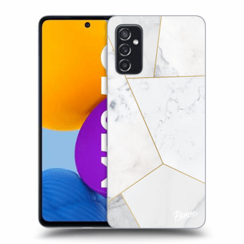 Obal pro Samsung Galaxy M52 5G - White tile