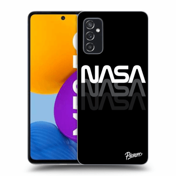 Picasee silikonový černý obal pro Samsung Galaxy M52 5G - NASA Triple