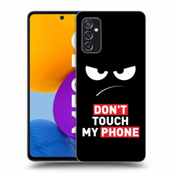 Obal pro Samsung Galaxy M52 5G - Angry Eyes - Transparent