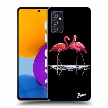 Picasee ULTIMATE CASE pro Samsung Galaxy M52 5G - Flamingos couple