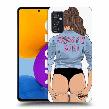 Obal pro Samsung Galaxy M52 5G - Crossfit girl - nickynellow