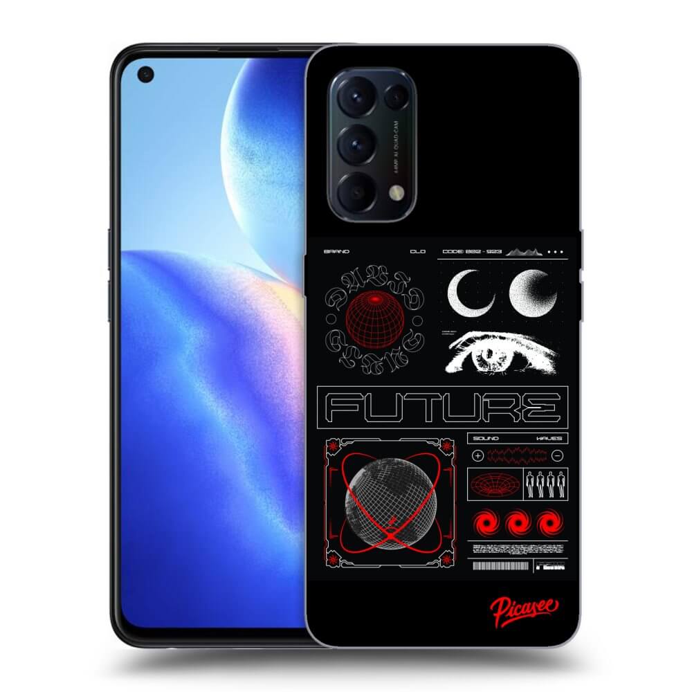 Picasee ULTIMATE CASE pro OPPO Reno 5 5G - WAVES