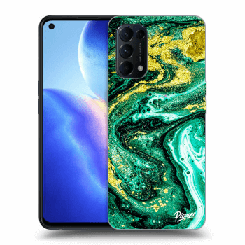 Obal pro OPPO Reno 5 5G - Green Gold