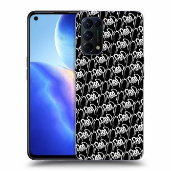 Obal pro OPPO Reno 5 5G - Separ - White On Black 2