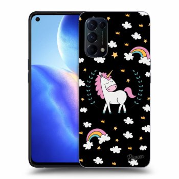 Obal pro OPPO Reno 5 5G - Unicorn star heaven