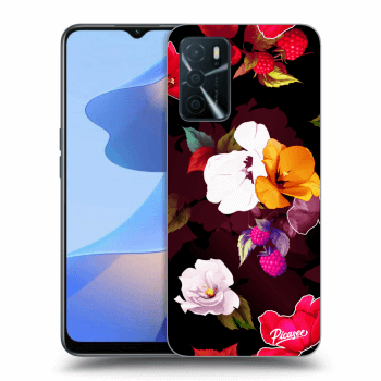 Obal pro OPPO A16 - Flowers and Berries