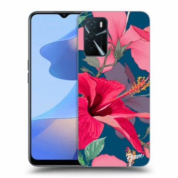 Picasee ULTIMATE CASE pro OPPO A16 - Hibiscus