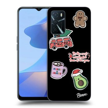 Obal pro OPPO A16 - Christmas Stickers