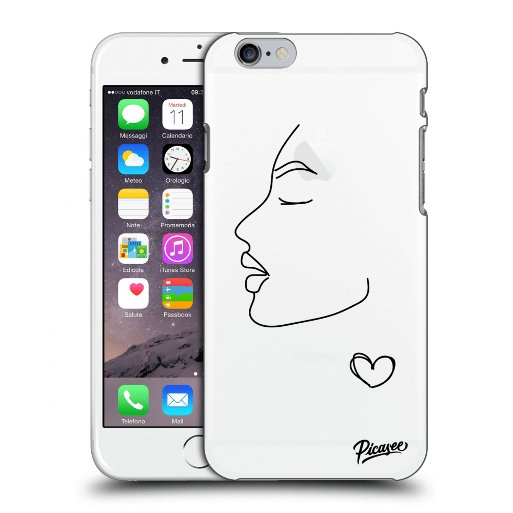 Picasee silikonový mléčný obal pro Apple iPhone 6/6S - Couple girl
