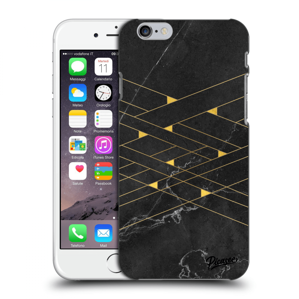 Picasee ULTIMATE CASE pro Apple iPhone 6/6S - Gold Minimal