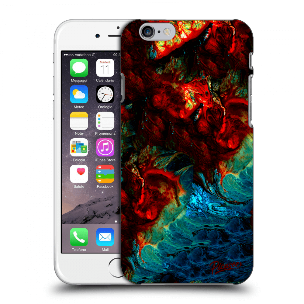 Picasee silikonový průhledný obal pro Apple iPhone 6/6S - Universe