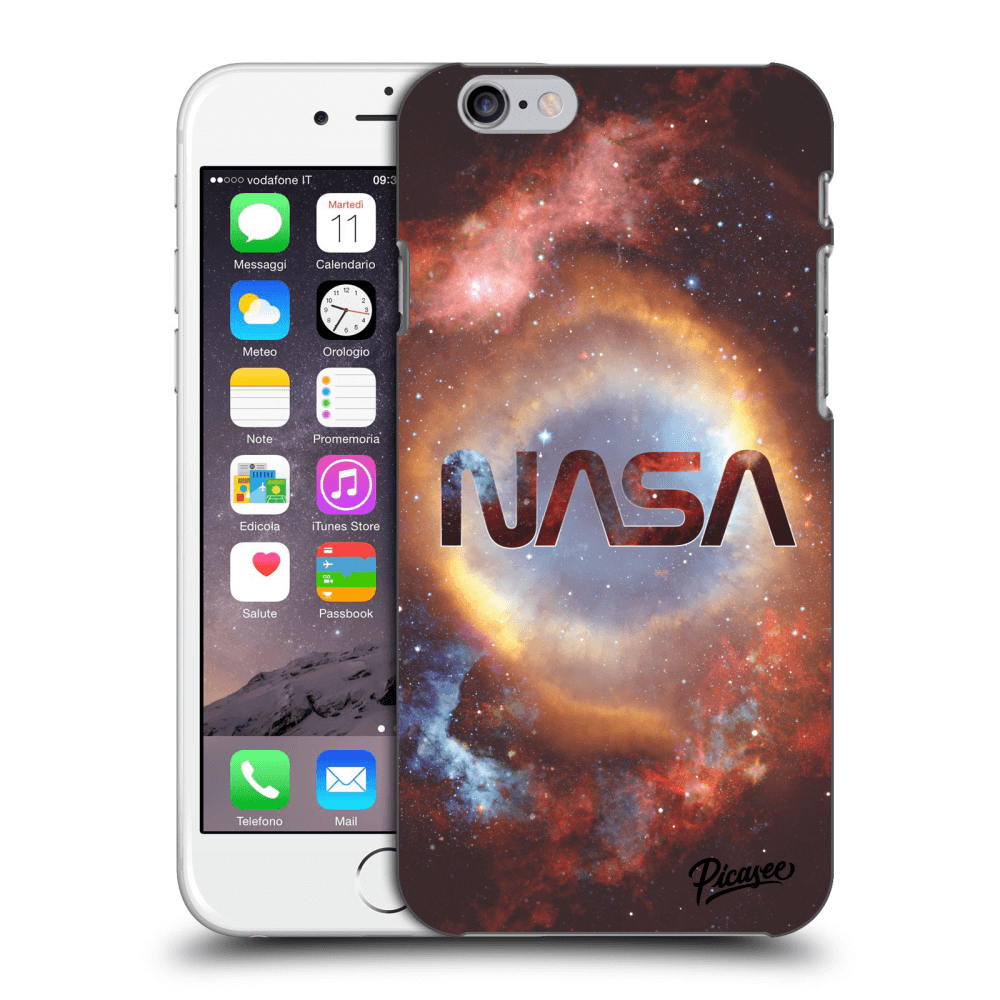 Picasee silikonový průhledný obal pro Apple iPhone 6/6S - Nebula