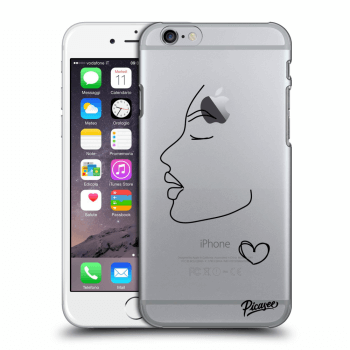 Picasee silikonový průhledný obal pro Apple iPhone 6/6S - Couple girl