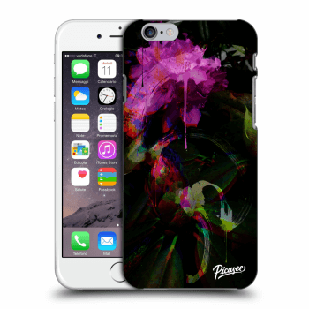 Picasee silikonový průhledný obal pro Apple iPhone 6/6S - Peony Color