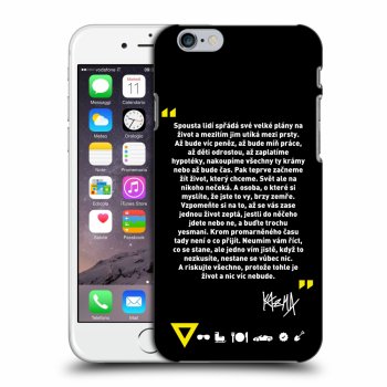 Obal pro Apple iPhone 6/6S - Kazma - BUĎTE TROCHU YESMANI