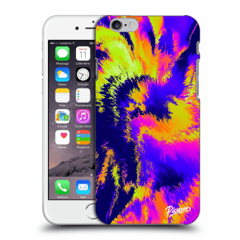 Picasee silikonový průhledný obal pro Apple iPhone 6/6S - Burn