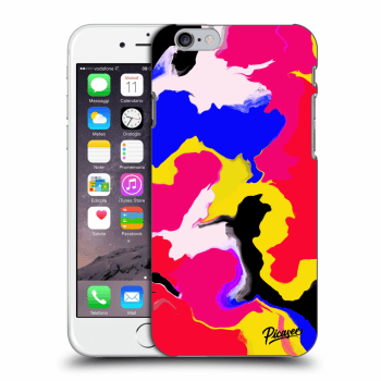 Picasee silikonový průhledný obal pro Apple iPhone 6/6S - Watercolor