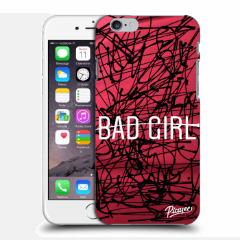 Picasee silikonový průhledný obal pro Apple iPhone 6/6S - Bad girl
