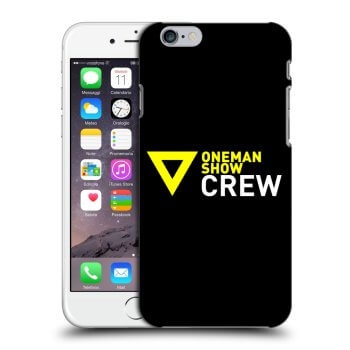 Picasee silikonový černý obal pro Apple iPhone 6/6S - ONEMANSHOW CREW