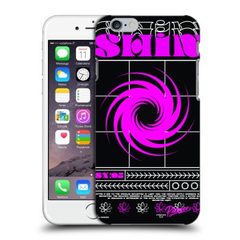 Picasee silikonový černý obal pro Apple iPhone 6/6S - SHINE