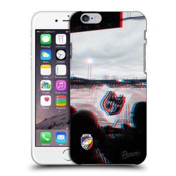 Picasee silikonový průhledný obal pro Apple iPhone 6/6S - FC Viktoria Plzeň B