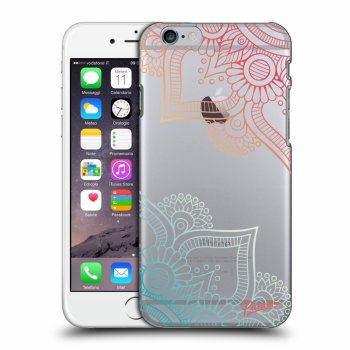 Picasee silikonový průhledný obal pro Apple iPhone 6/6S - Flowers pattern