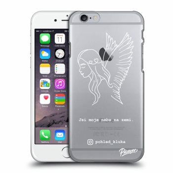 Picasee silikonový průhledný obal pro Apple iPhone 6/6S - Heaven White