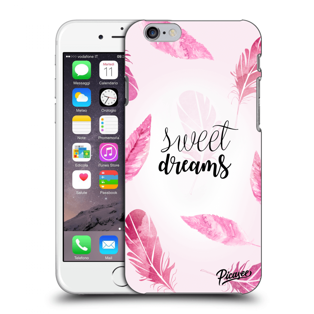 Picasee silikonový průhledný obal pro Apple iPhone 6/6S - Sweet dreams