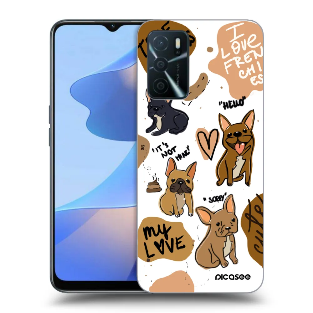 Picasee ULTIMATE CASE pro OPPO A16s - Frenchies