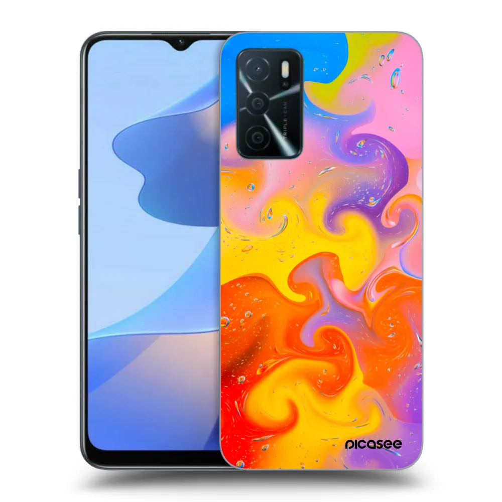 Picasee ULTIMATE CASE pro OPPO A16s - Bubbles